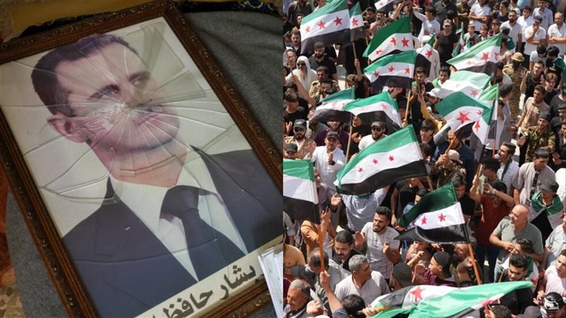 سقوط بشار الأسد