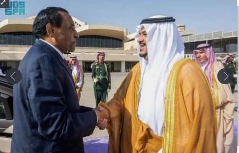 كامل إدريس ونائب أمير الرياض